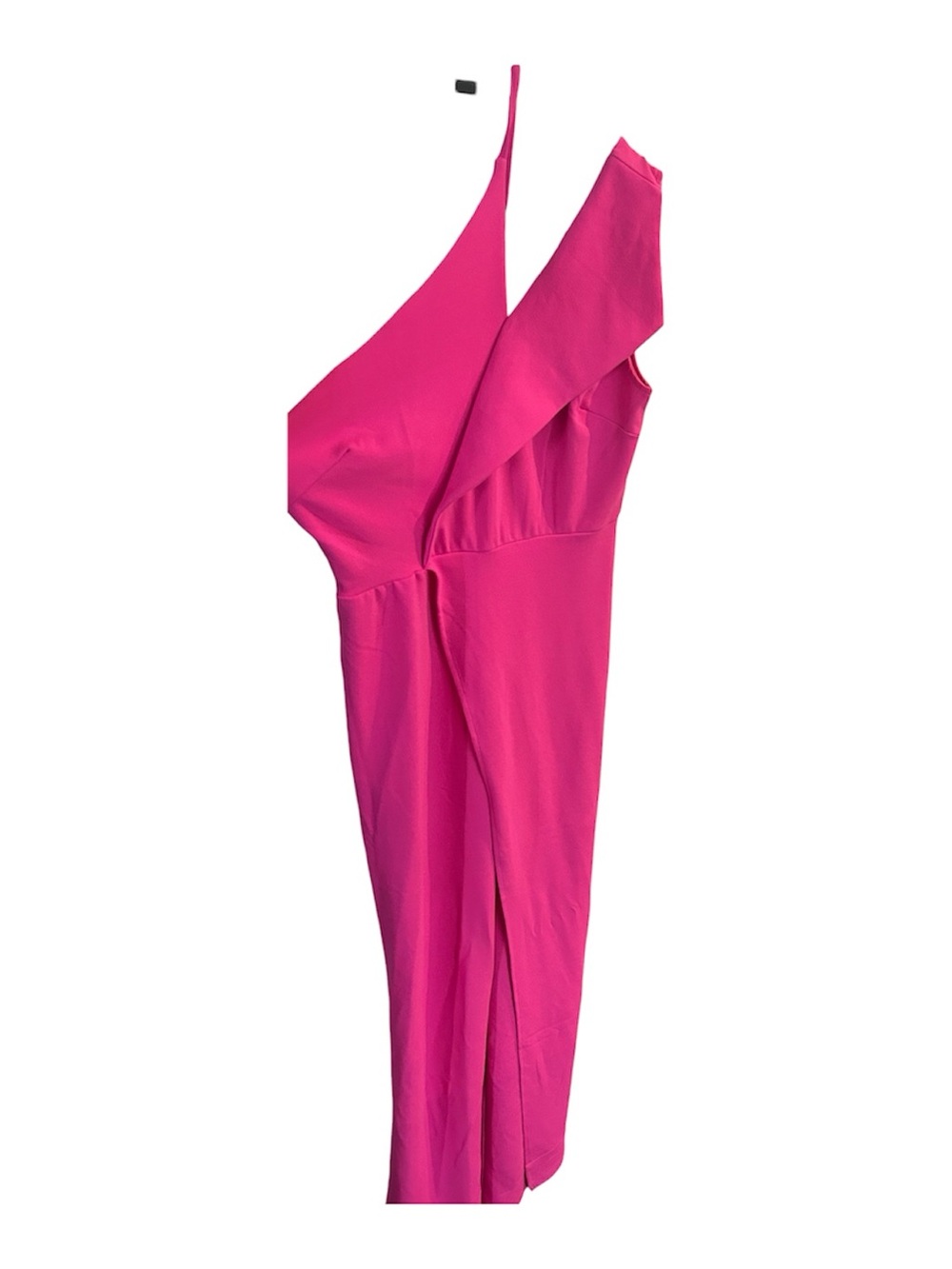 Fuchsia One-Shoulder Ruffle Women’s one piece